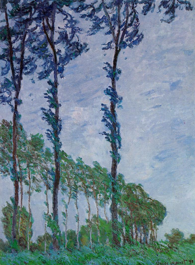 Poplars, Wind Effect 1891